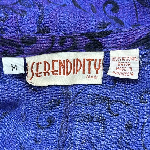 Serendipity Maui Spaghetti Strap Maxi Dress. Medium - Picture 9 of 10